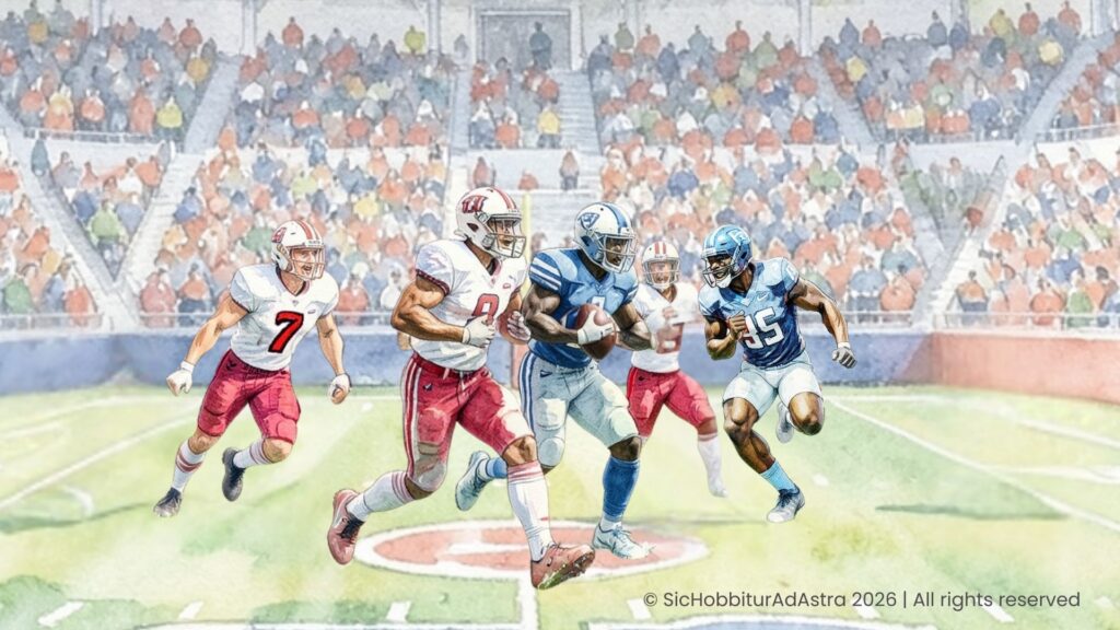 Football team scene from Remember the Titans representing classroom community building and teamwork