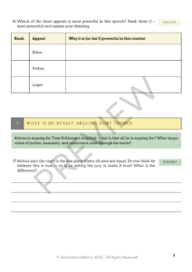 Atticus Finch closing argument workbook page 4